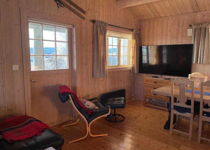 Сasa de vacaciones Koselig Og Sentral Med Peis Og Badstue